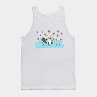 Sam noms acorn Tank Top